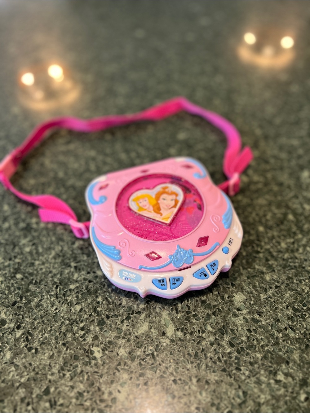 Vintage Disney Princess royal melodies toy CD player